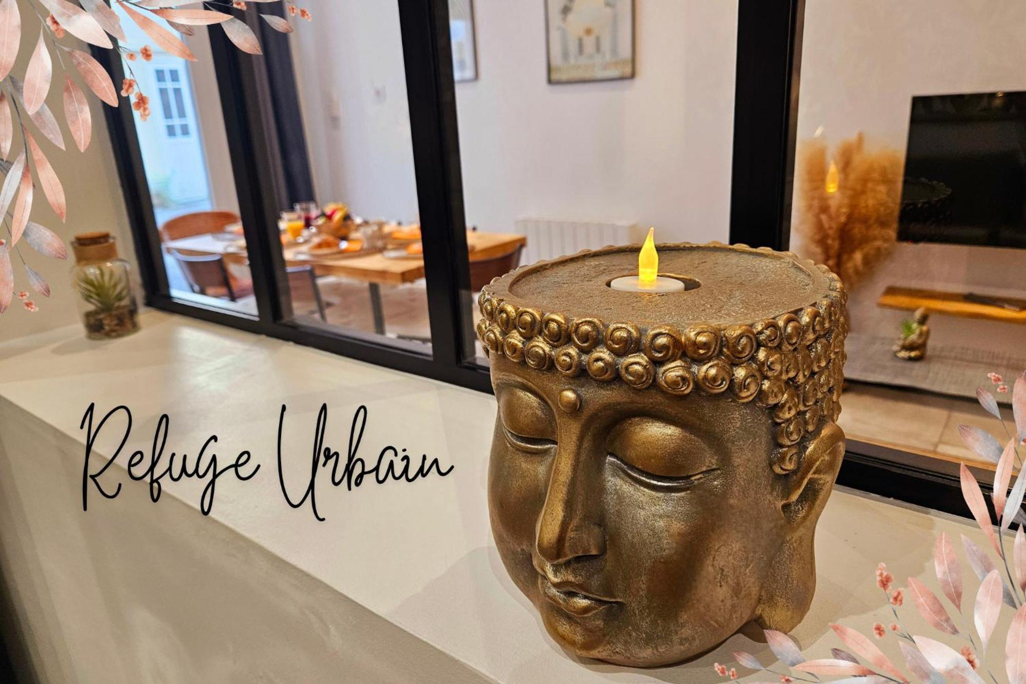 Refuge Urbain - Ideal Pro, Familles & Amis - Le Calme En Hypercentre - Wifi Haut Debit - Netflix - Machine A Laver - Gare, Cathedrale, Commerces, Restaurants & Transports En Commun A Moins De 10 Minutes A Pied Remeš Exteriér fotografie
